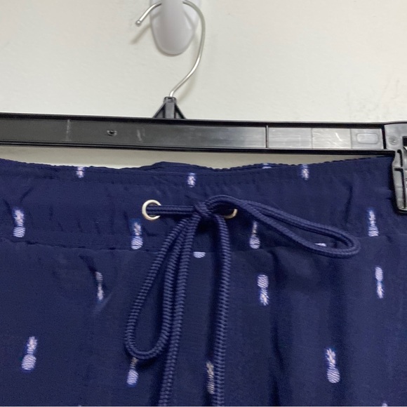 Essex crossing men’s shorts Navy pineapple print size 2 X - Picture 3 of 7
